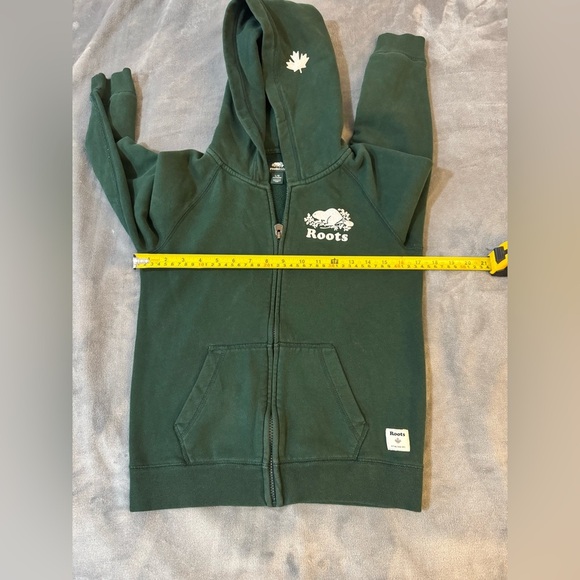 Roots Green Zip-Up Hoodie Sweatshirt

#1211 - Picture 6 of 10